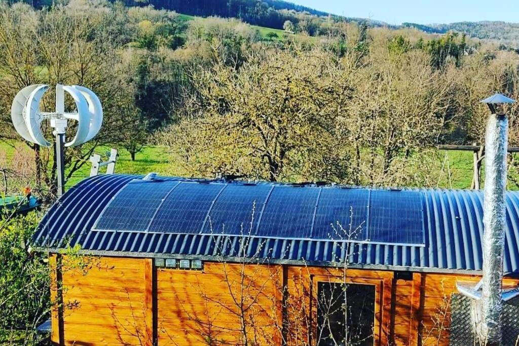 Autarkes Tiny House Mit Rheinblick Apartment Rumikon Bagian luar foto