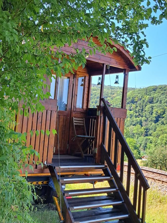 Autarkes Tiny House Mit Rheinblick Apartment Rumikon Bagian luar foto